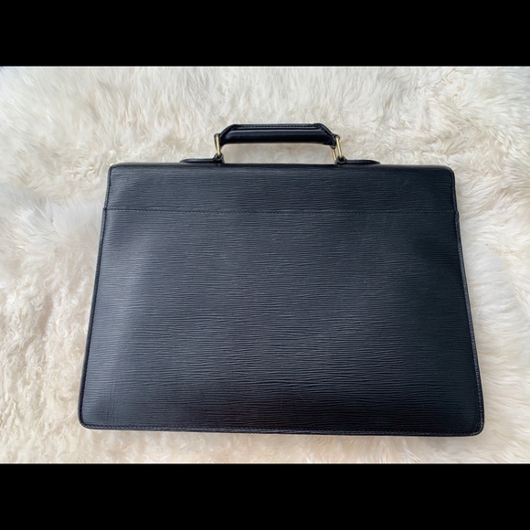 Louis Vuitton Black épi briefcase serviette - Picture 2 of 12